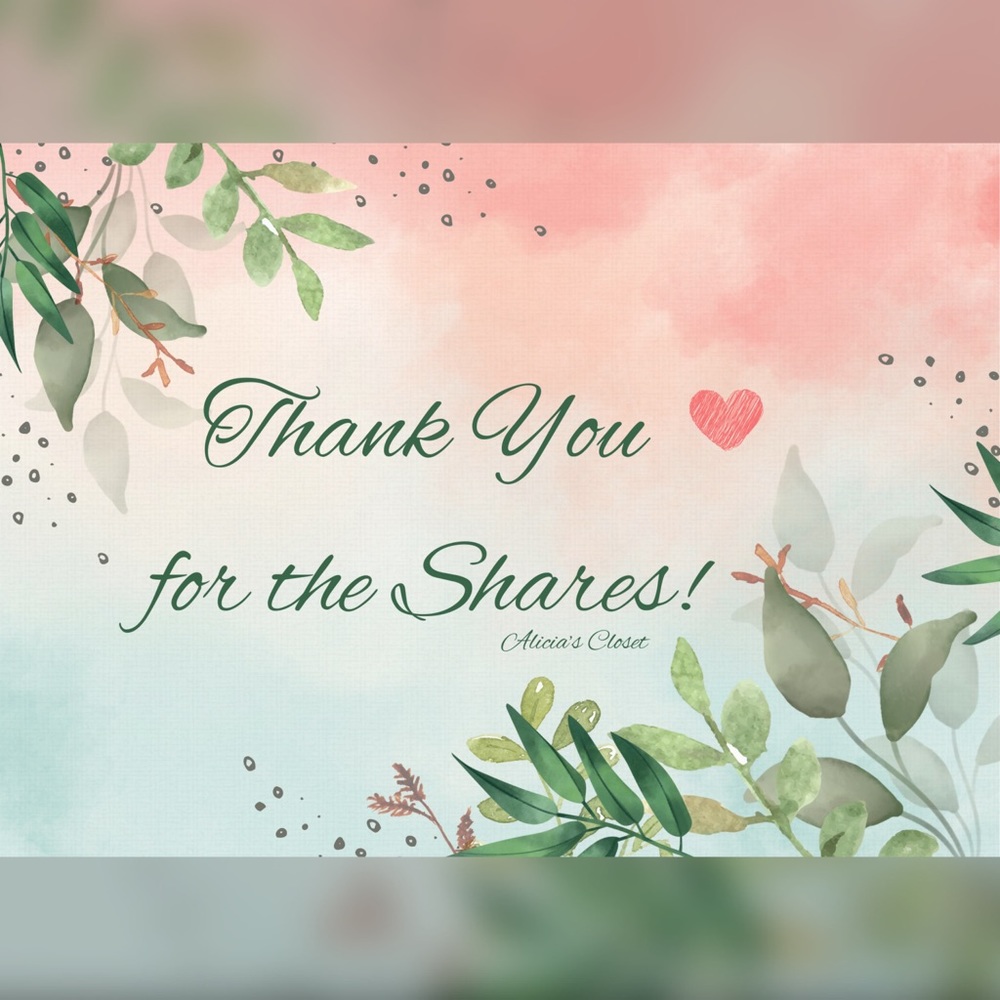 Thank you for the Shares! ♥️